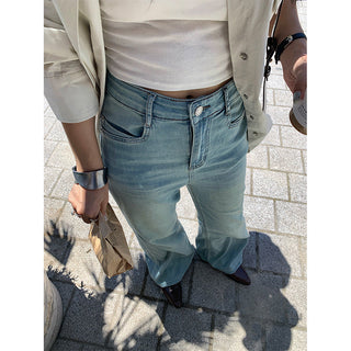 Loose Mop Jeans