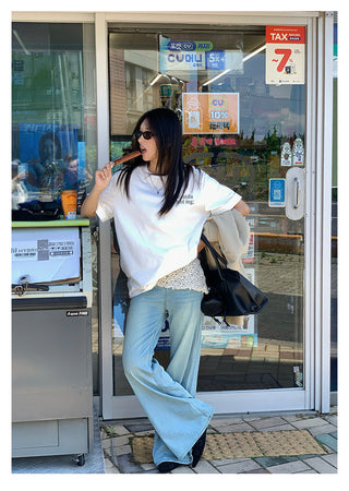 Loose Mop Jeans