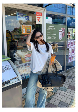 Loose Mop Jeans