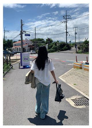 Loose Mop Jeans