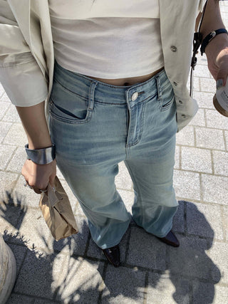 Loose Mop Jeans