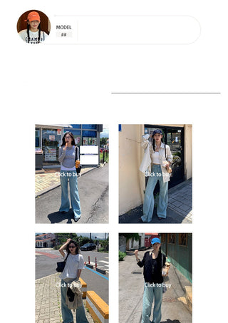Loose Mop Jeans