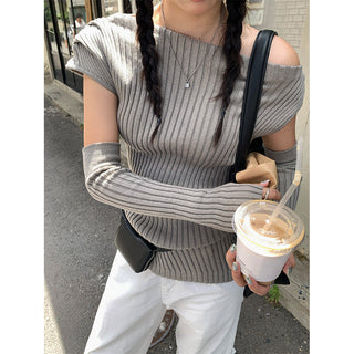 Cold Shoulder Sweater