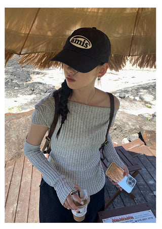 Cold Shoulder Sweater