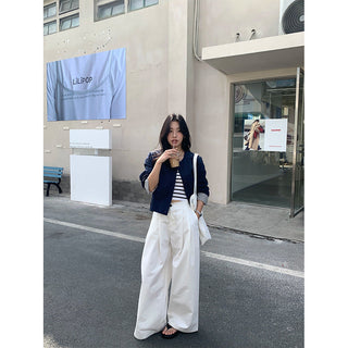 Striped Sleeve Jacket
