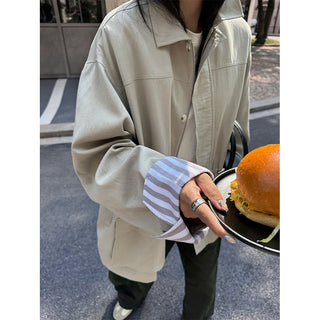 Stitched Trench Coat