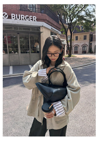 Stitched Trench Coat