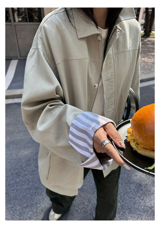 Stitched Trench Coat