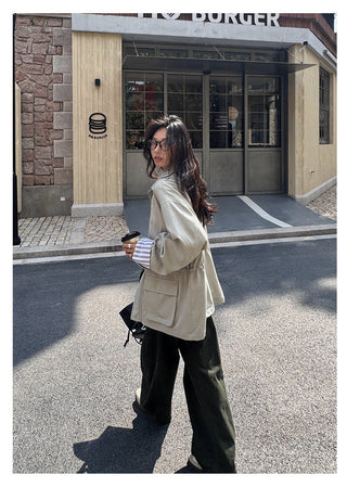 Stitched Trench Coat