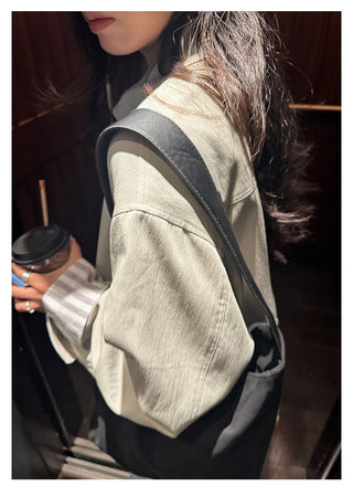 Stitched Trench Coat