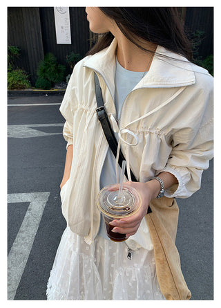Bow Lace Trench