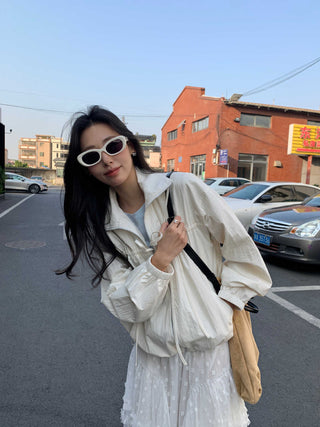 Bow Lace Trench