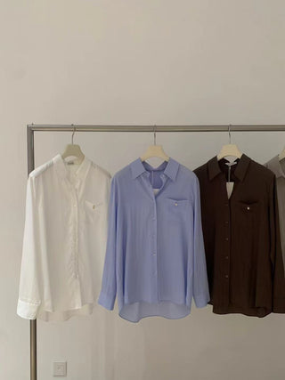 Tencel Long Shirt
