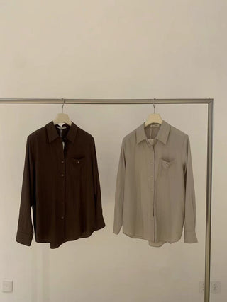 Tencel Long Shirt