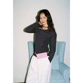 Lace-Up T-Shirt