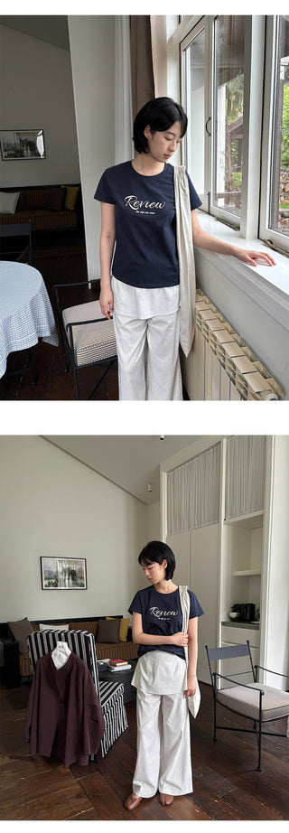 Printed Short T-Shirt