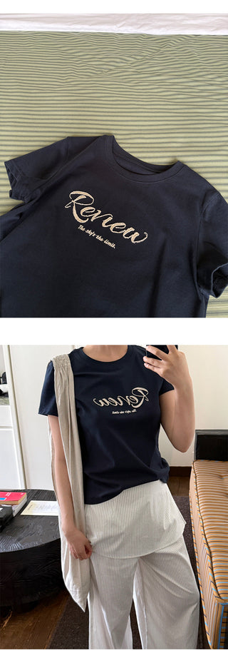 Printed Short T-Shirt