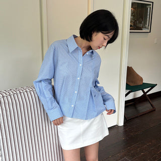 Plaid Short Shirt