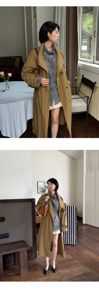 Striped Lapel Shirt