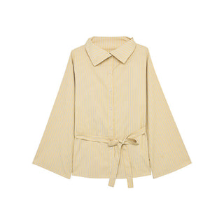 Striped Lapel Shirt