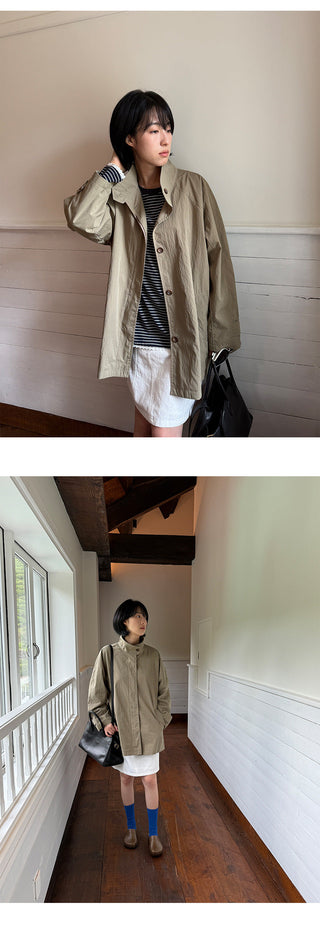 Stand Collar Trench