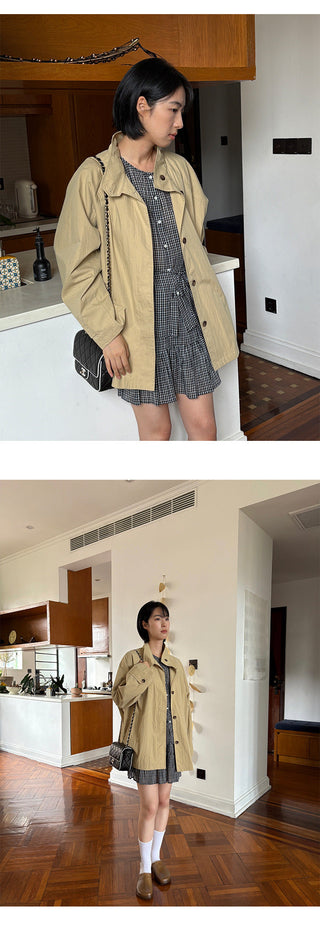 Stand Collar Trench
