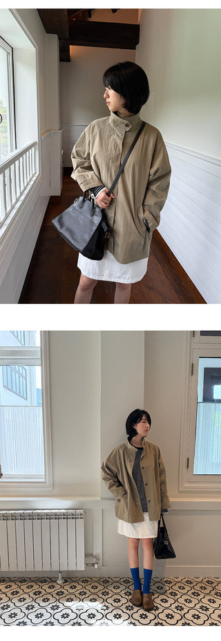 Stand Collar Trench