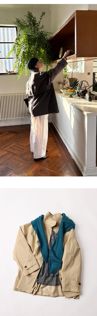 Stand Collar Trench