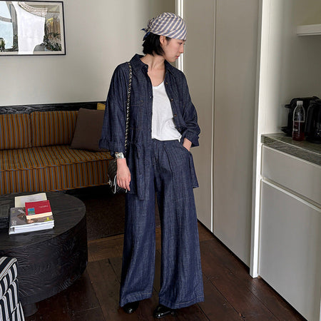 Denim Two-Piece