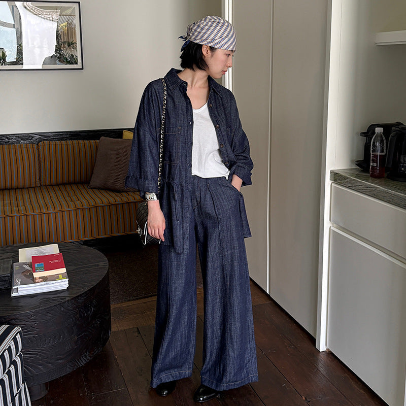 Denim Two-Piece