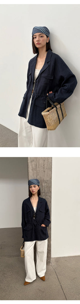 Linen Suit Jacket