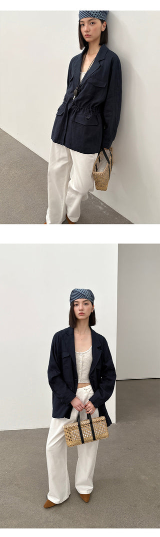 Linen Suit Jacket
