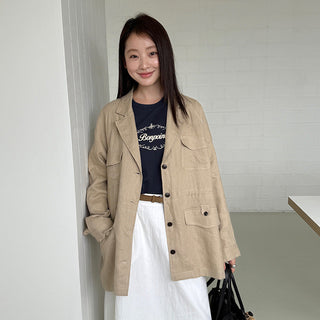 Linen Suit Jacket