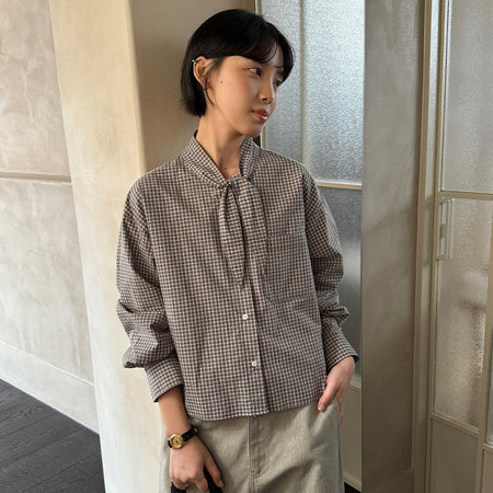 Plaid Lace Shirt