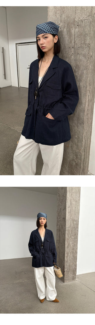 Linen Suit Jacket