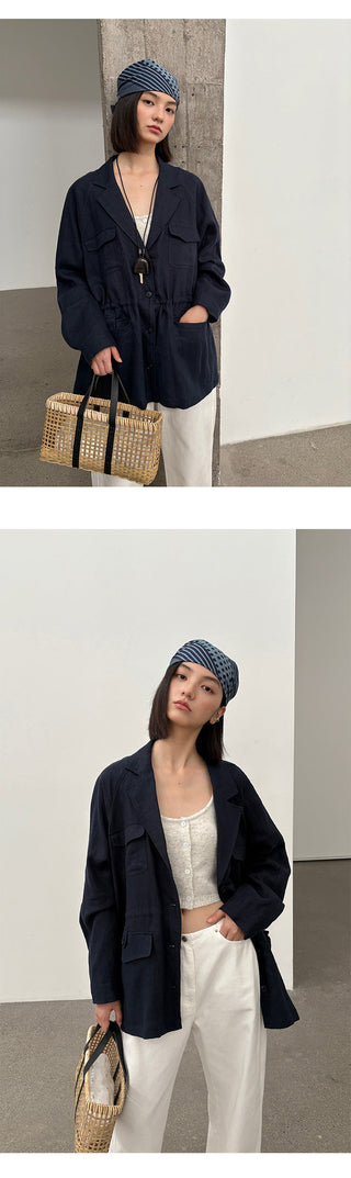 Linen Suit Jacket
