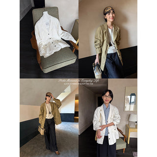 Linen Suit Jacket