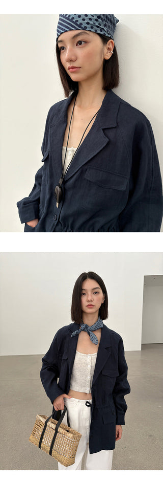 Linen Suit Jacket