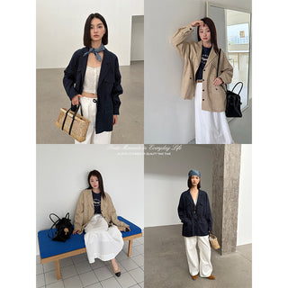 Linen Suit Jacket
