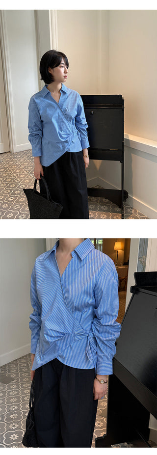 Striped Lace Shirt
