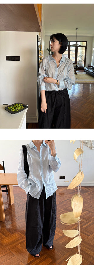 Cotton Linen Shirt