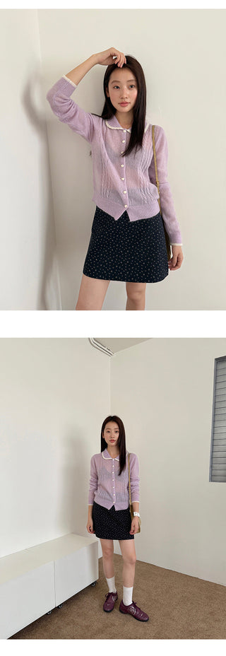 Floral A-Line Skirt