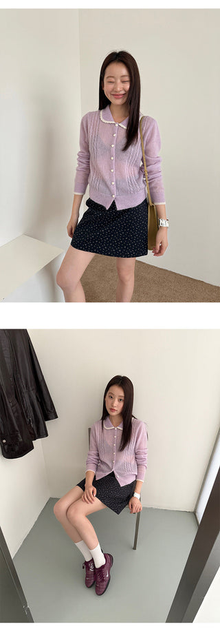 Floral A-Line Skirt