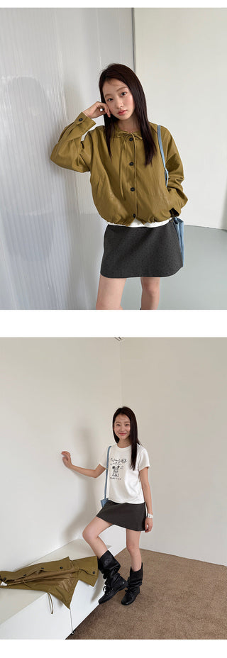 Floral A-Line Skirt