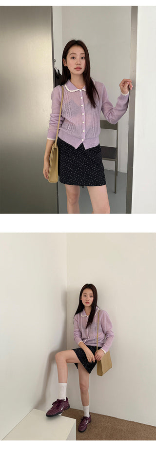Floral A-Line Skirt