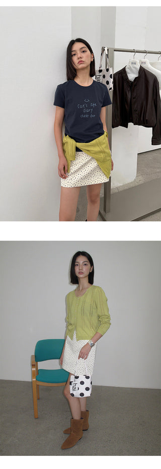 Floral A-Line Skirt