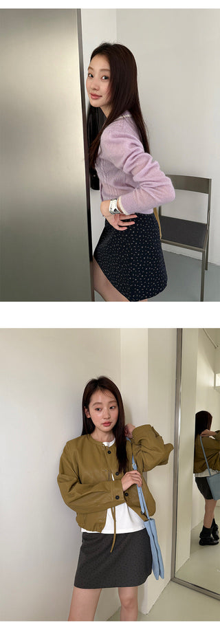 Floral A-Line Skirt