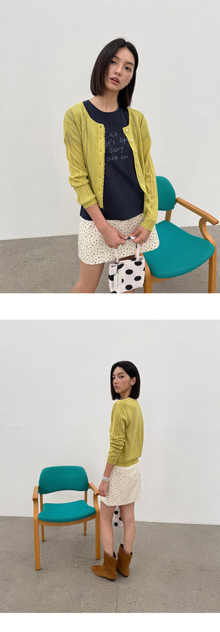 Floral A-Line Skirt
