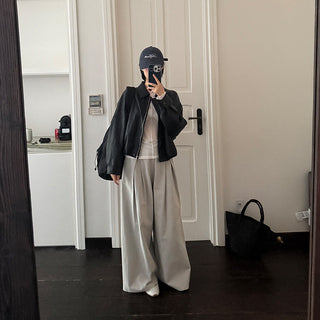 Wide Straight Pants