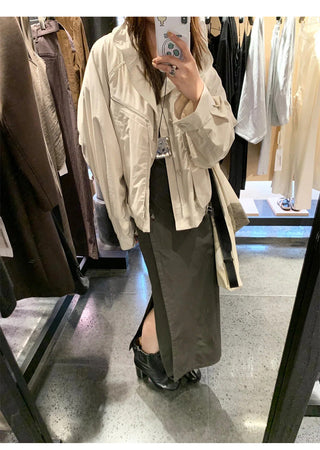 Hooded Zipper Jacket